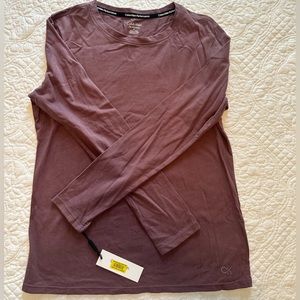 Calvin Klein Purple Long Sleeve